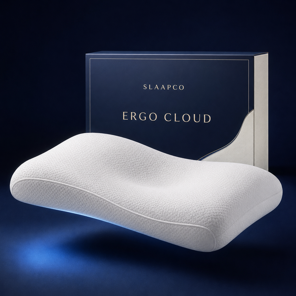 Slaapco ErgoCloud ergonomisch traagschuim kussen